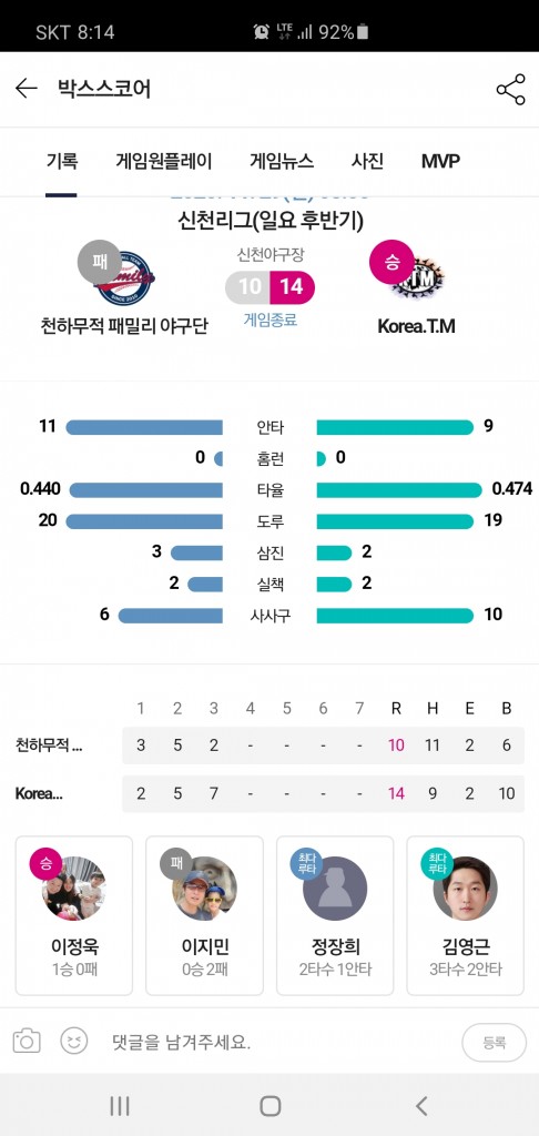 수상 사진
